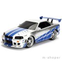 JADA Szybcy i Wściekli Brian's Nissan Skyline GTR 1:16 RC Samochód Zdalnie Sterowany