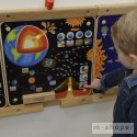 MASTERKIDZ Tablica Edukacyjna Ziemia Montessori