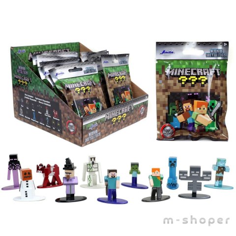 JADA Minecraft Nano Figurka Metalowa 1szt Niespodzianka