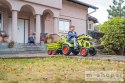 FALK Traktor CLAAS na Pedały z Przyczepą, Łyżką i Spychaczem od 3 Lat