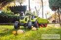 FALK Traktor CLAAS na Pedały z Przyczepą, Łyżką i Spychaczem od 3 Lat