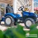 FALK Traktor na Pedały New Holland Duży z Przyczepką od 3 lat