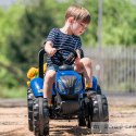 FALK Traktor na Pedały New Holland Duży z Przyczepką od 3 lat