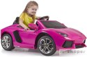 FEBER Lamborghini Aventador Pink samochód elektryczny 6V 3+