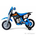 FEBER Motocykl Cross Pojazd na Akumulator RIDER 6V dla Dzieci + Kask