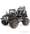 PEG PEREGO Samochód na Akumulator Gaucho XP Pojazd Jeep Terenowy 24V Radio Światła