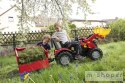 Rolly Toys Traktor na Pedały X-Track z Łyżką Ciche Koła PREMIUM 3-10 Lat