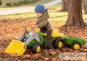 Rolly Toys Traktor na pedały John Deere z łyżką i przyczepą 2-5 Lat