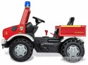 Rolly Toys Unimog Mercedes Benz Samochód na pedały Straż + Kogut