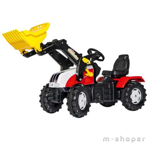 Rolly Toys rollyFarmTrac Traktor na Pedały Steyr Łyżka 3-8 Lat