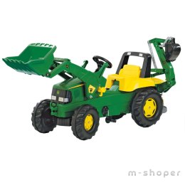 Rolly Toys rollyJunior Traktor na Pedały John DEERE + Łyżka + Tur