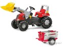 Rolly Toys rollyJunior Traktor na Pedały Przyczepa Łyżka