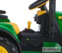 Traktor Na akumulator Peg Perego John Deere Power Pull z Przyczepą